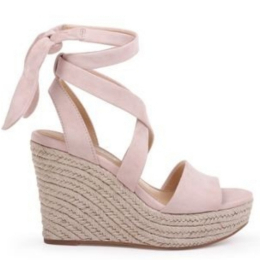 SOLD Splendid Tessie Ankle Strap Wedge